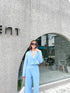 WYNN Two Piece Cropped Coat with Wide Leg Trouser